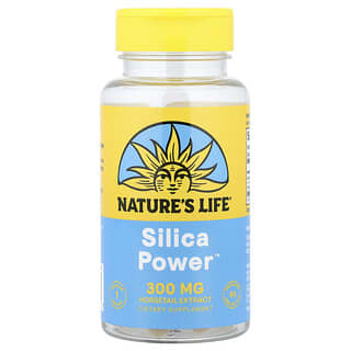 ناتشرز لايف‏, Silica Power ™ ، 300 ملجم ، 60 كبسولة نباتية