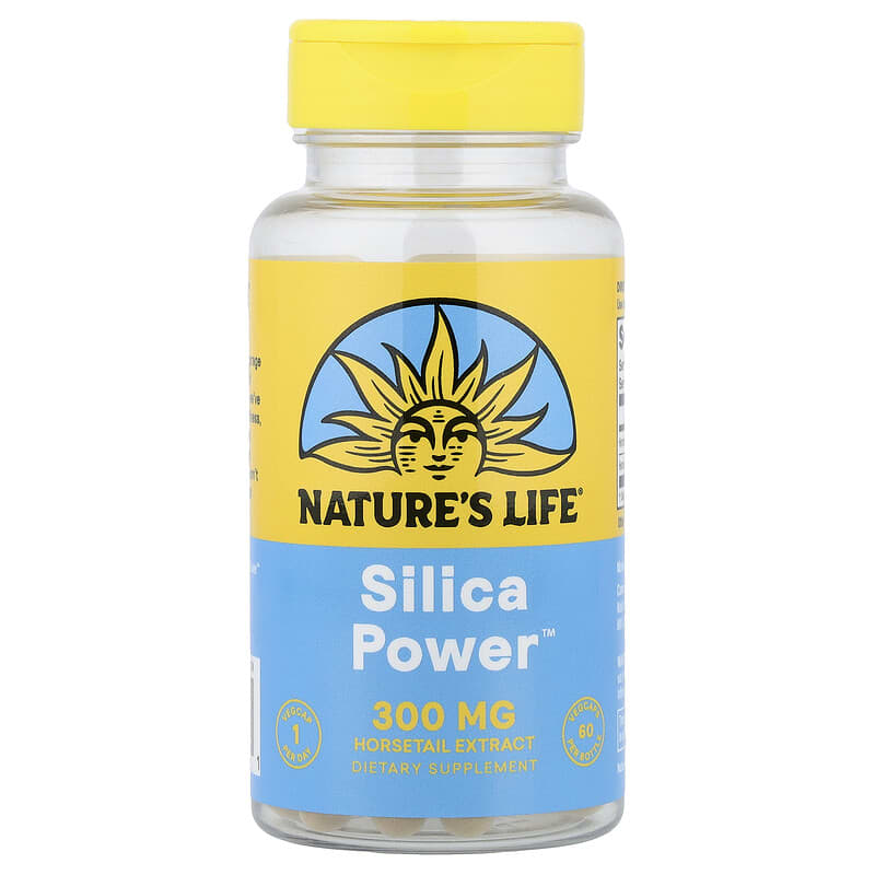 パワーシリカ Silica Power™（シリカパワー）、300mg、ベジカプセル60粒