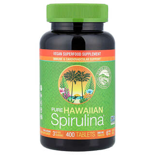 Nutrex Hawaii, Pure Hawaiian Spirulina®, 500 мг, 400 таблеток