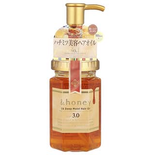 &honey, Aceite para el cabello de humectación profunda EX, Miel de gran rosa búlgara, 100 ml (3,4 oz. líq.)