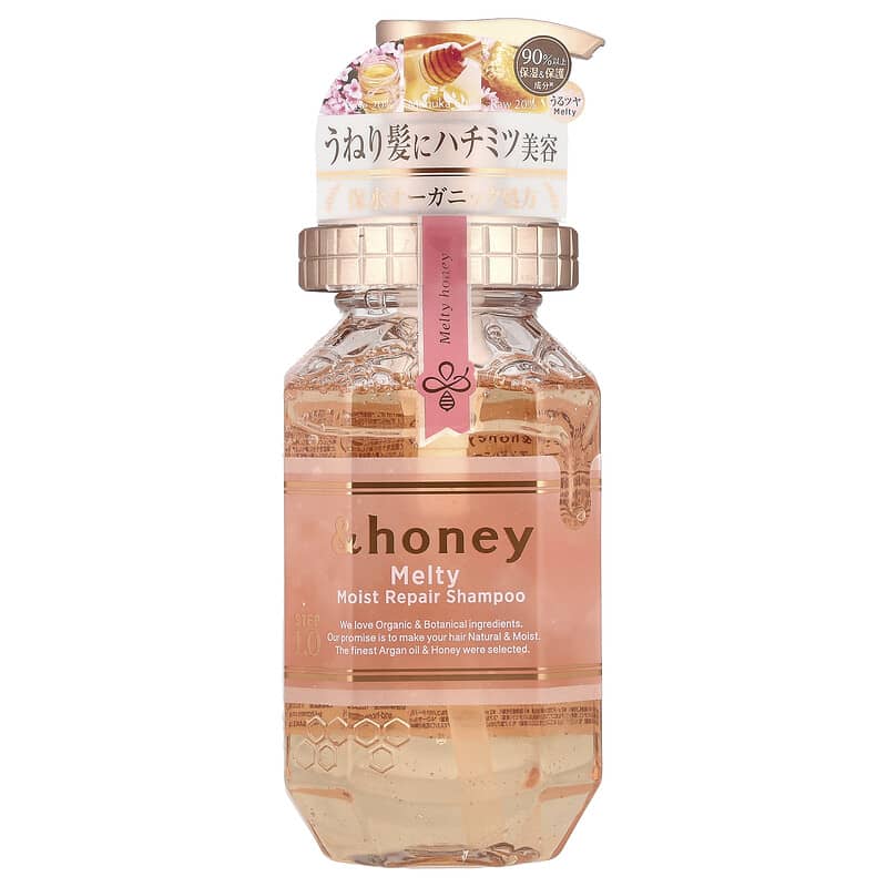 Melty Moist Repair Shampoo、ピュアローズハニー、440ml（14.9液量