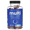 Multi, Multivitamines parfaites pour hommes, Framboise, 120 gommes vitaminées