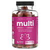 Multi，优秀女性多维生素，树莓，120 粒维生素软糖