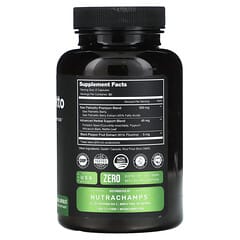 NutraChamps, Saw Palmetto, 120 Small Capsules