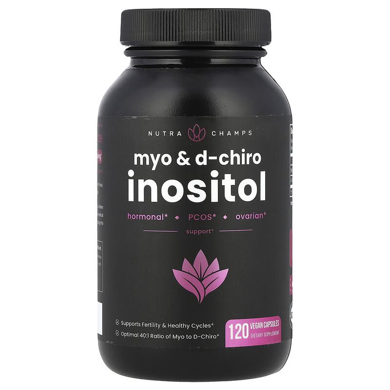 Myo ＆ D-Chiro Inositol with Folate ＆ Balancing Herbs、ヴィーガン