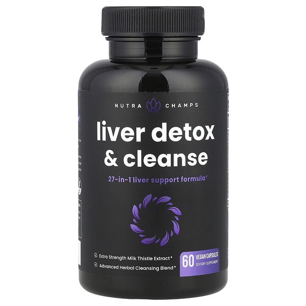 Liver Detox & Cleanse, 60 Vegan Capsules