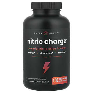 NutraChamps, Nitric Charge，150 粒全素膠囊