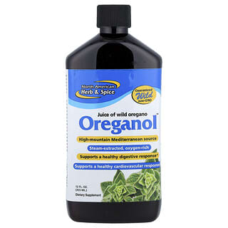 North American Herb & Spice, Oreganol, vad oregánó leve, 12 fl uncia (355 ml)