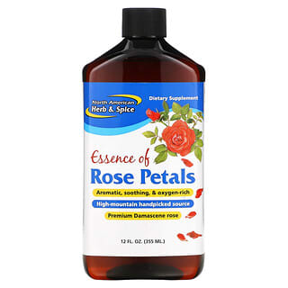 North American Herb & Spice, Эссенция лепестков роз, 12 жидких унций (355 мл)