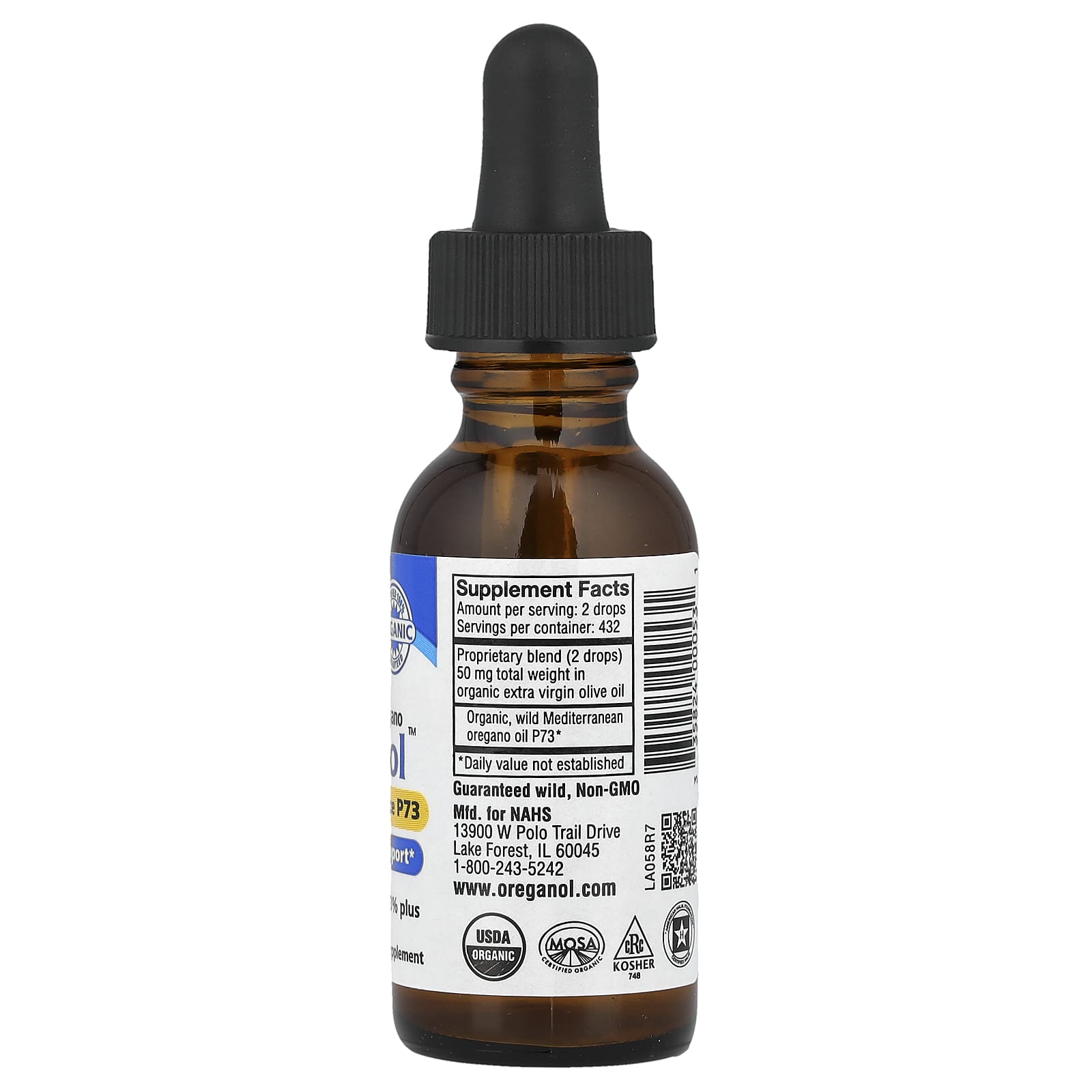 Nahs Oil Of Oregano Ss -30ml