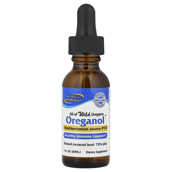 North American Herb & Spice, Oreganol™, Oil of Wild Oregano, 1 fl oz (30 ml)
