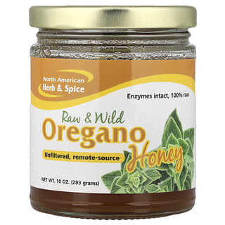North American Herb & Spice Co., Raw & Wild Oregano Honey, 283 g (10 oz.)