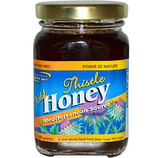 North American Herb & Spice, Wild Thistle Honey, 9 oz (255 g)