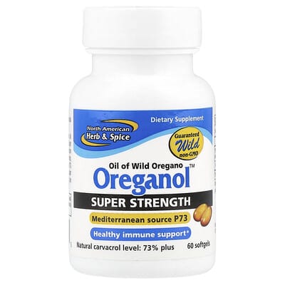 North American Herb & Spice, Oreganol™, Extra Strength, 60 Softgels