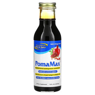 North American Herb & Spice, PomaMax™ 浓缩石榴汁，12 液量盎司（355 毫升）