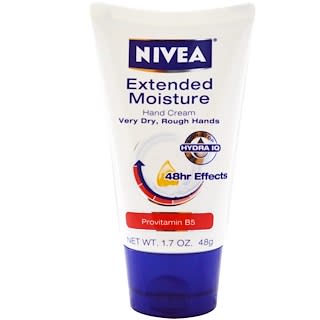 Nivea, Hydratation prolongée, crème pour les mains, Provitamine B5, 48 g
