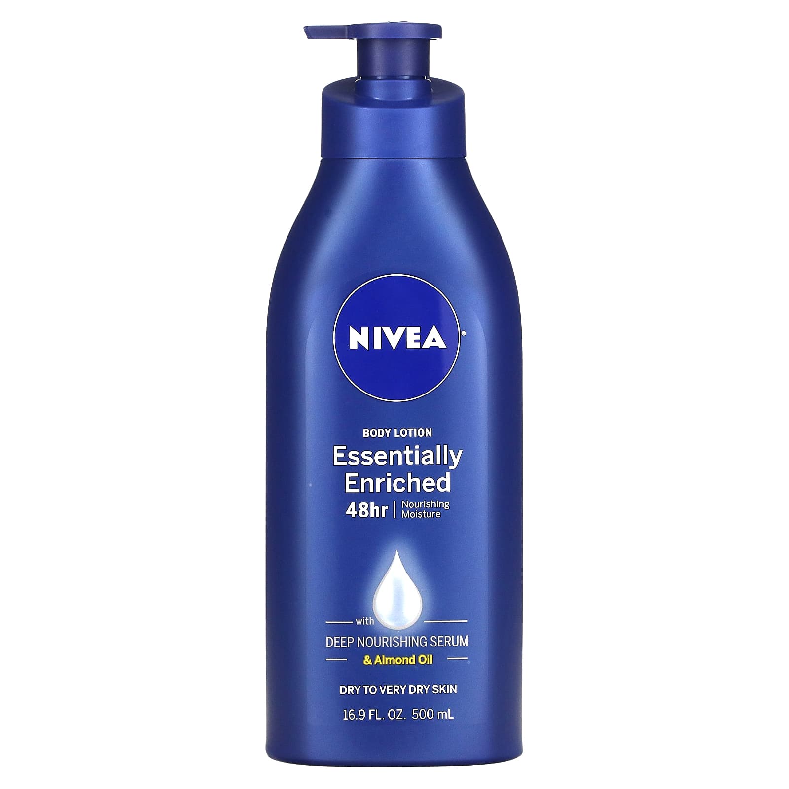 Nivea, Body Lotion, Essentially Enriched, 16.9 fl oz (500 ml)