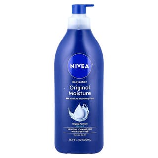 Nivea, оригинальный увлажняющий лосьон для тела, для нормальной и сухой кожи, 500 мл (16,9 жидк. унции)
