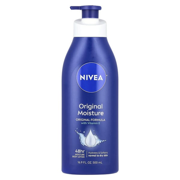 Nivea, 오리지널 모이스처 바디 로션, 500ml(16.9fl oz)