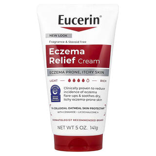 Eucerin, 습진 완화 크림, 향료 무함유, 141g(5oz)