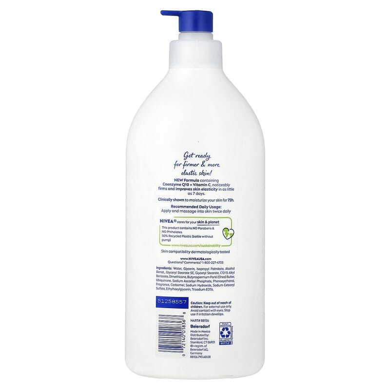 Loção Corporal Firmadora para a Pele, Pele Normal a Seca, 1.000 ml