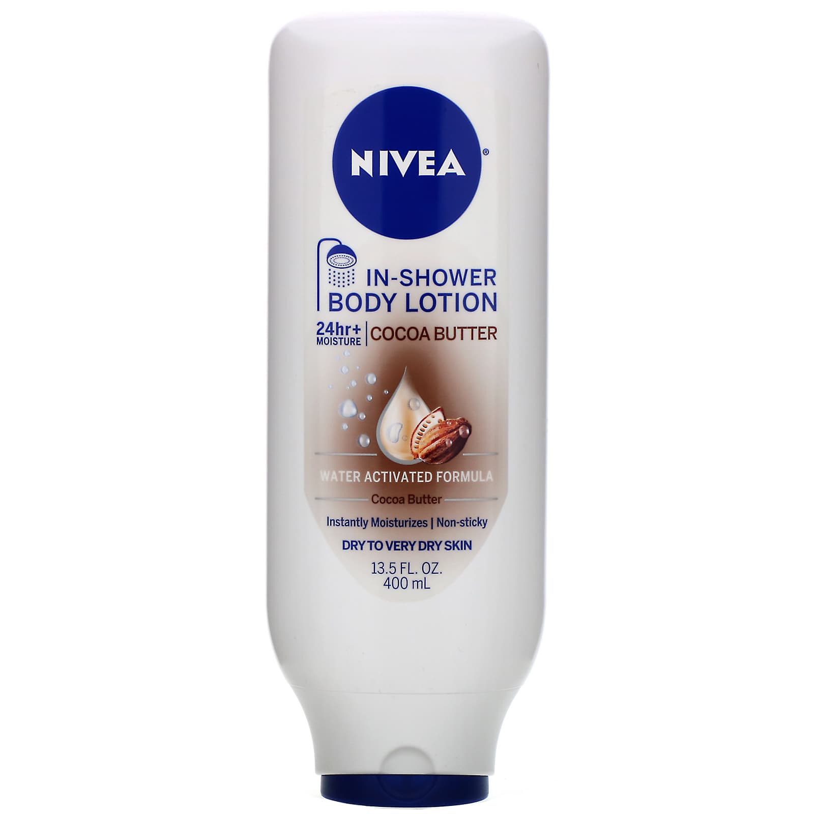 Nivea インシャワー ボディローション ココアバター 13 5 Fl Oz 400 Ml