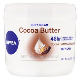 Nivea, Крем для тела, какао-масло, 439 г (15.5 унций)