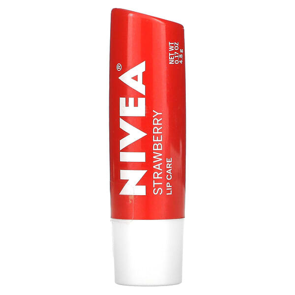 Nivea, Lip Care, Strawberry, 0.17 oz (4.8 g) (Discontinued Item) 