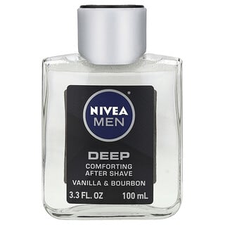 Nivea, Для мужчин, успокаивающее средство после бритья, насыщенное, с ванилью и бурбоном, 100 мл (3,3 жидк. Унции)