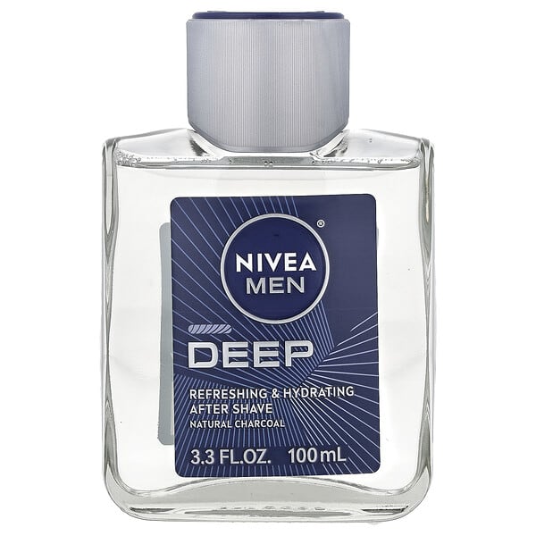 Nivea, 남성용, 집중적인 관리, 리프레싱 & 하이드레이팅 애프터셰이브, 바닐라 & 버번, 100ml(3.3fl oz)