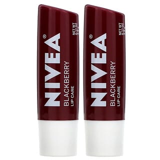 Nivea, 護唇膏，黑莓，2 支，每支 0.17 盎司（4.8 克）