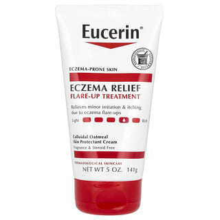 Eucerin, Tratamiento para aliviar los brotes de eccema, Sin fragancia, 141 g (5 oz)