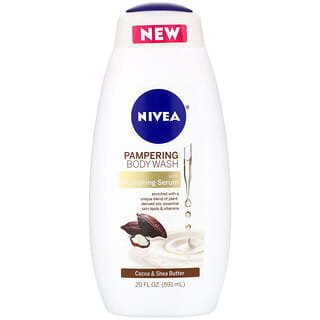 Nivea, Pampering Body Wash, verwöhnendes Duschgel, Kakao und Sheabutter, 591 ml (20 fl. oz.)