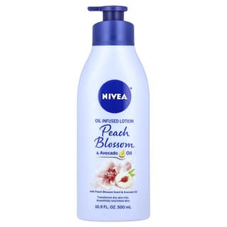 Nivea, Oil Infused Lotion, Peach Blossom & Avocado Oil , 16.9 fl oz (500 ml)