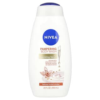 Nivea, Jabón líquido para el cuerpo, Delicate Orchid & Amber, 591 ml (20 oz. Líq.)