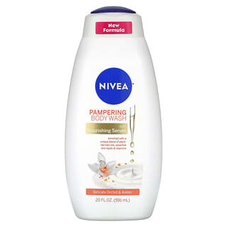 Nivea, Pampering Body Wash, Delicate Orchid & Amber, 20 fl oz (591 ml)