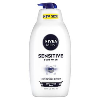 Nivea, Men, Sensitive Body Wash with Bamboo Extract, 30 fl oz (887 ml)