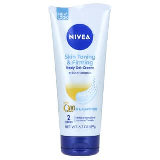 Nivea, Skin Toning & Firming Body Gel-Cream, straffende und straffende Körper-Gel-Creme, 189 g (6,7 oz.)