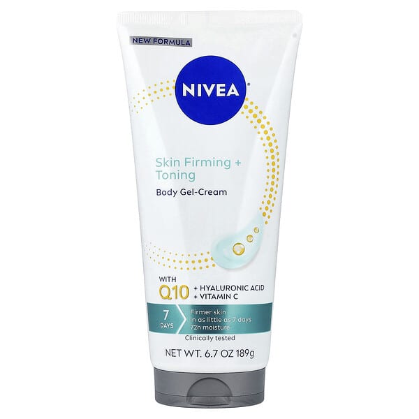 Nivea, 스킨 토닝 & 퍼밍 바디 젤-크림, 189g(6.7oz)