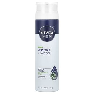 Nivea, 剃須啫喱，男性，敏感，7盎司（198 克）