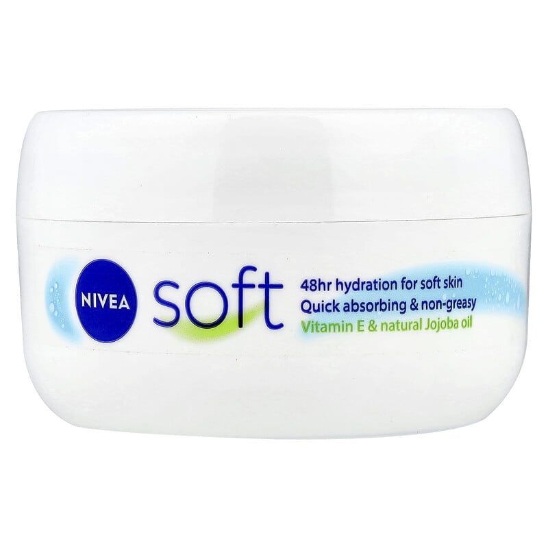 NIVEA　IOバラ売り ソフト、リフレッシング ソフト モイスチャライジング クリーム、192g