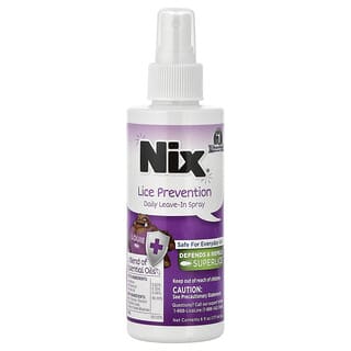 Nix, Lice Prevention, Daily Leave-In Spray, 6 fl oz (177.44 ml)