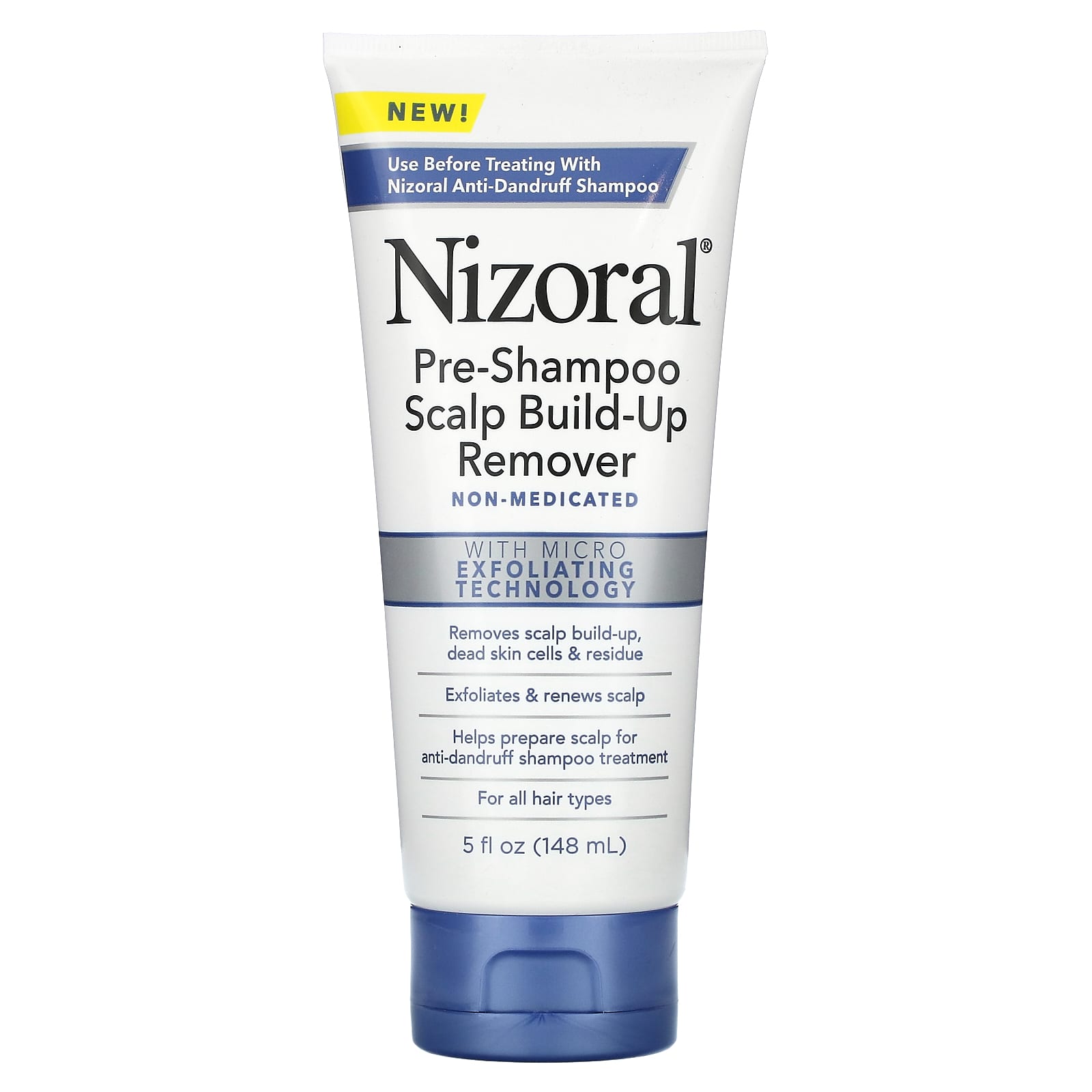 Nizoral Pre Shampoo Scalp Build Up Remover 5 Fl Oz 148 Ml