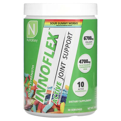 Nutrakey, Innoflex, Sour Gummies, 0.85 lb (387 g)
