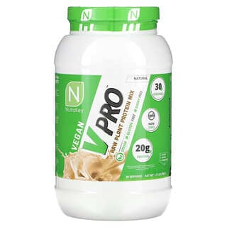 Nutrakey, V Pro, Raw Plant Protein Mix, Natural, 1.71 lb (780 g)