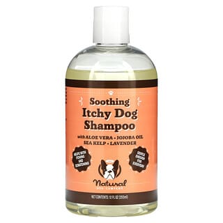 Natural Dog Company, Soothing Itchy Dog Shampoo, Beruhigendes Hundeshampoo bei Juckreiz, 355 ml (12 oz.)