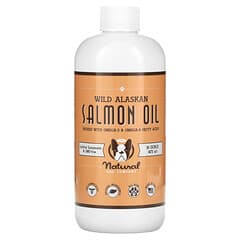 Natural Dog Company, Wild Alaskan Salmon Oil, All Ages, Delicious Salmon, 16 oz (473 ml)