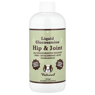 Natural Dog Company, Glicosamina Líquida, Quadril e Articulações, Para Cães, 473 ml (16 fl oz)