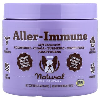 Natural Dog Company, Aller-Immune, All Ages, 90 weiche Kautabletten, 270 g (9,5 oz.)