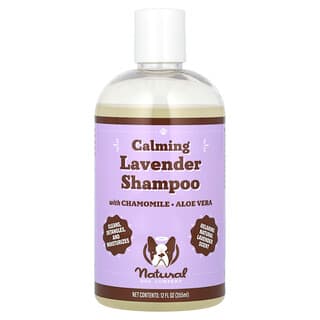 Natural Dog Company, Calming Lavender Shampoo with Chamomile, Aloe Vera, 12 fl oz (355 ml)